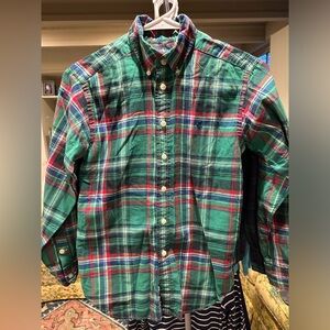 Polo/Ralph Lauren Boys Plaid Button Down, size M